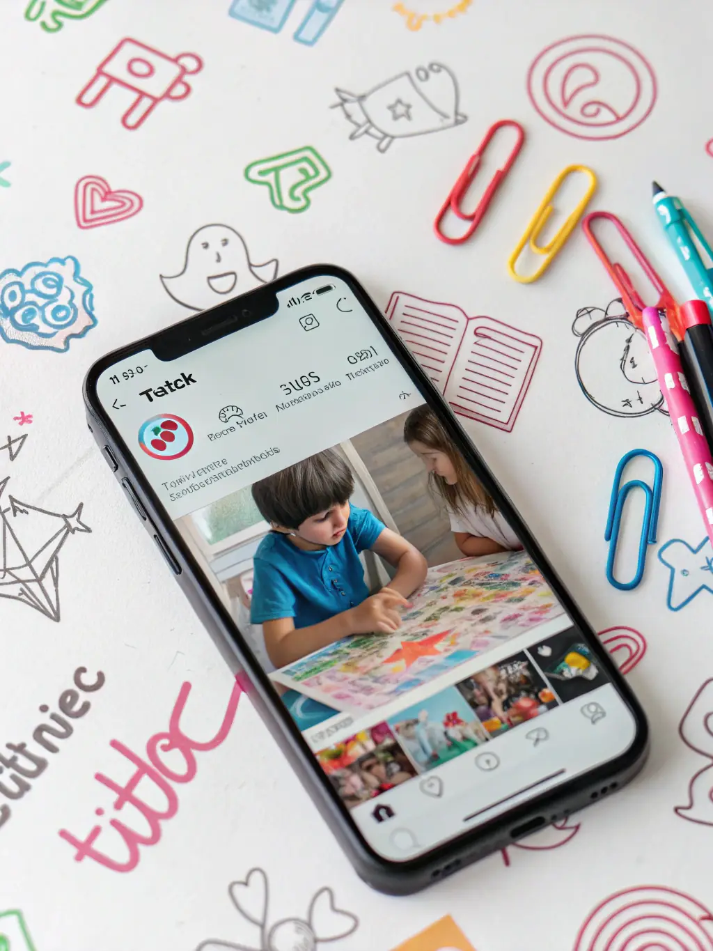 A dynamic visual showcasing successful TikTok campaigns, highlighting the agency's ability to engage younger audiences.