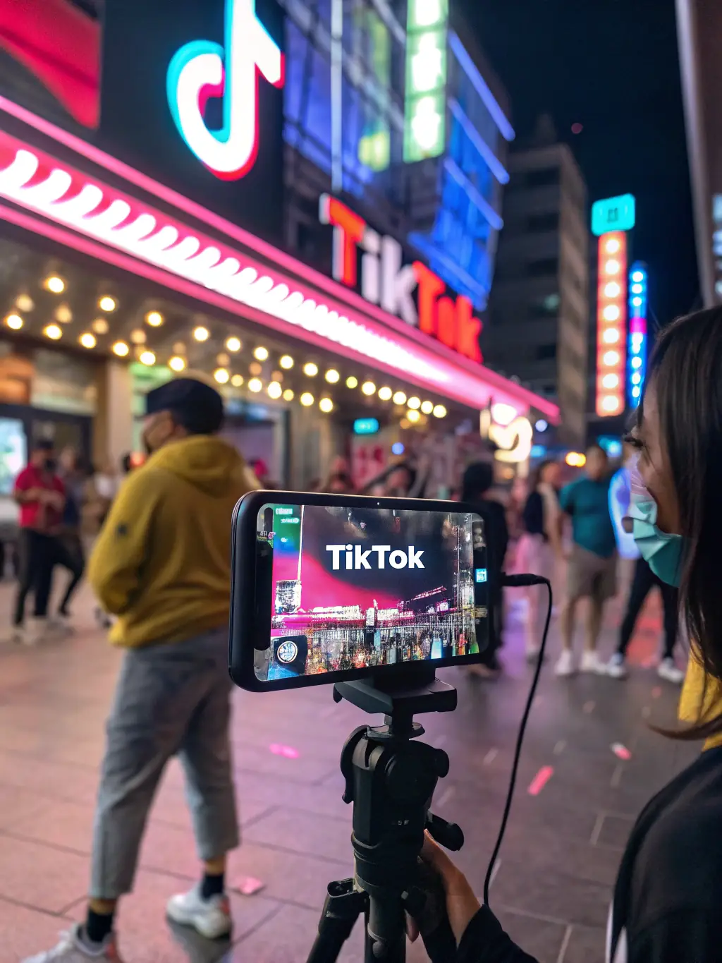 A creative video showcasing a successful TikTok advertising campaign, featuring trending sounds and engaging content.